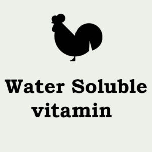 Water Soluble vitamins
